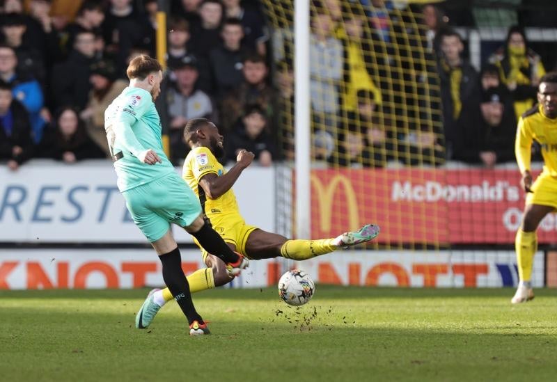 Running out of superlatives to describe his performances. He's a top end Championship player masquerading in League One. Even in such a frenetic, physical contest and on a difficult pitch he showed his class. So composed and technically a level above everyone else. Almost toyed with Burton at times. Also scored his fourth goal in six games, even if this one did owe a lot to luck. One of the best to ever wear the shirt... 9 CHRON STAR MAN