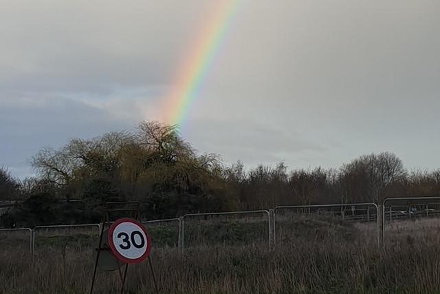 Reader Bev took this picture.