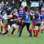 U14 girls rugby finals day
