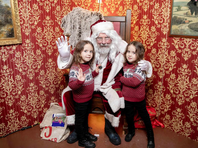 The slots run from 10.30am until 4pm on the following dates, which are the only ones remaining in the run up to Christmas – December 7, 8, 14, 15, 21, 22 and 23.