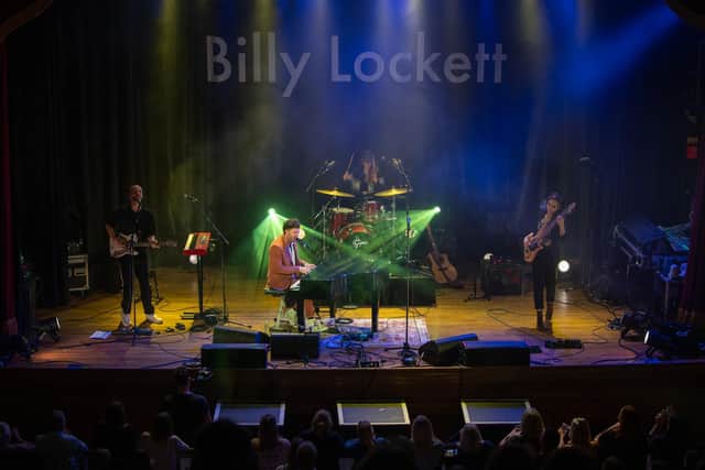 Billy Lockett performing at the Islington Assembly Hall, London, on Tuesday, November 1, 2022. Photo by David Jackson.