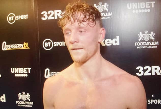 Ben Fail claimed a comeback victory on Saturday night