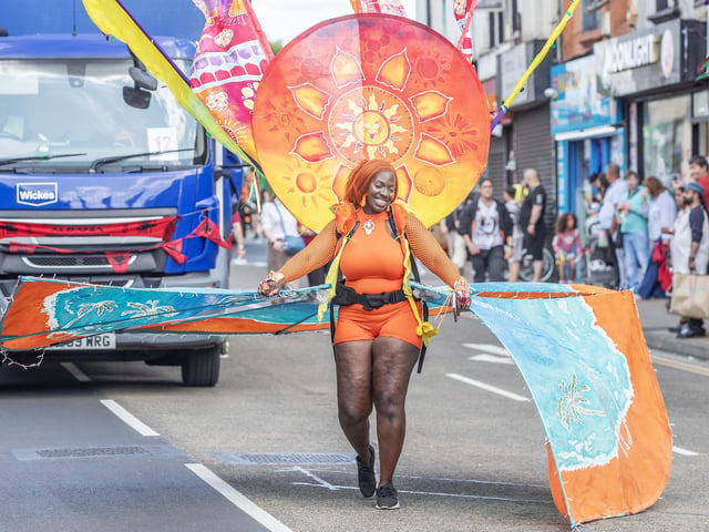 An explosion of joyous colour took over Northampton during the carnival on Saturday June 14.