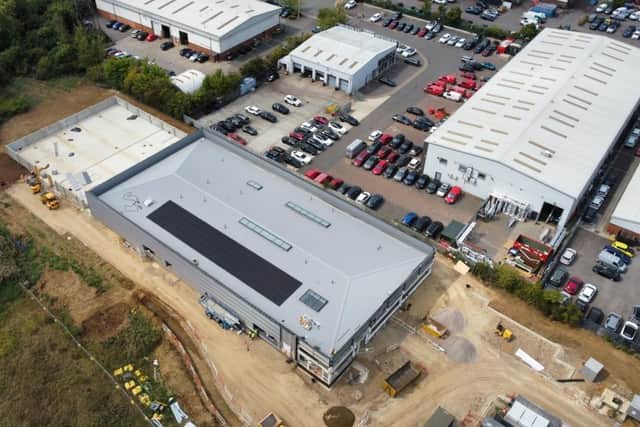 The £9.4 million facility is being built on a 1.8-acre site at Booth Meadow, near Riverside Retail Park and Billing Aquadrome.