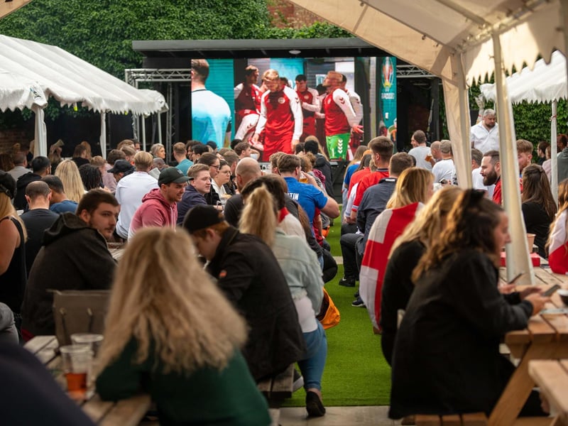 The Black Prince is set to host an outdoor HD screening of the final in their beer garden, with coverage beginning at 4 pm. The pub announced: “England are in the final on Sunday and we go BIG with the outside screen showing at 5pm! FREE ENTRY! “We provide space for 225 people to sit and watch the screen, most of which is covered by marquees in case of rain or extreme heat.”