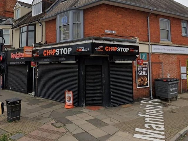 Chip Stop at 355 Wellingborough Road. Last inspected: 18 November 2021