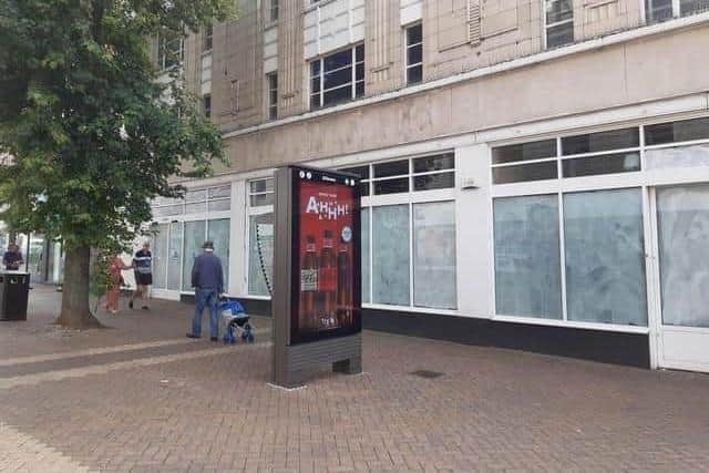The former Tesco and Woolworths site in Abington Street is set to be converted into 30 flats