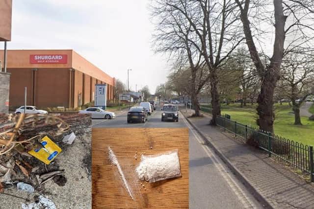 Labour group leader Councillor Sally Keeble has called on West Northamptonshire Council and Northamptonshire Police to take action over drug-related crime, anti-social behaviour, and rough sleeping in the Semilong area of Northampton. Credit: Google and Getty