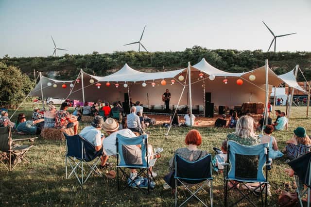Good vibes: The Music Barn Festival is a boutique festival with an intimate feel and great atmosphere