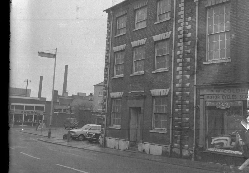 Old Bluecoat School, Bridge Street, Northampton, February 6, 1968