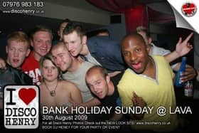 Nostalgic photos from a night out in town 17 years ago
