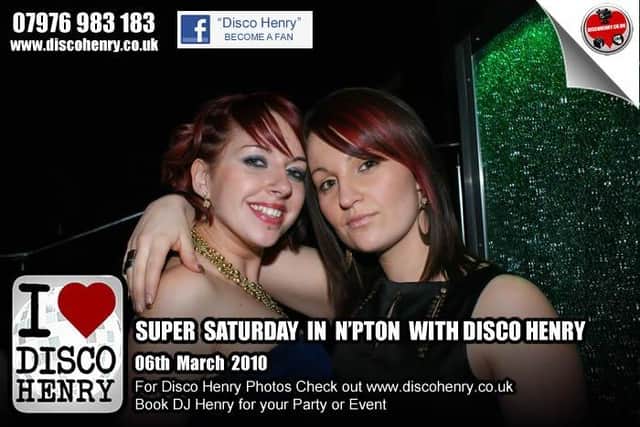 Nostalgic pictures from a March night out in town 13 years ago