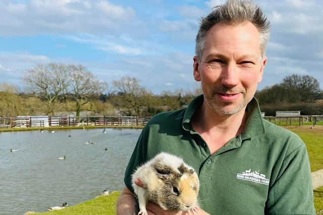 Founder and owner Ben Barraclough began by breeding and selling rare chickens, before more animals made the farm their home and more buildings went up over time.