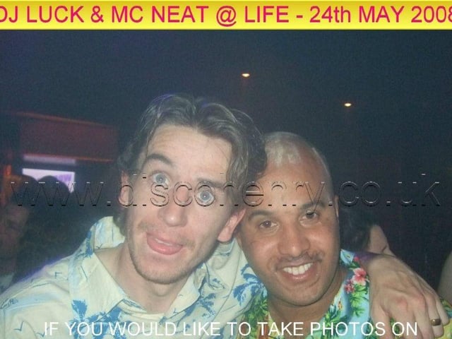 Nostalgic pictures from a DJ Luck gig in Northampton