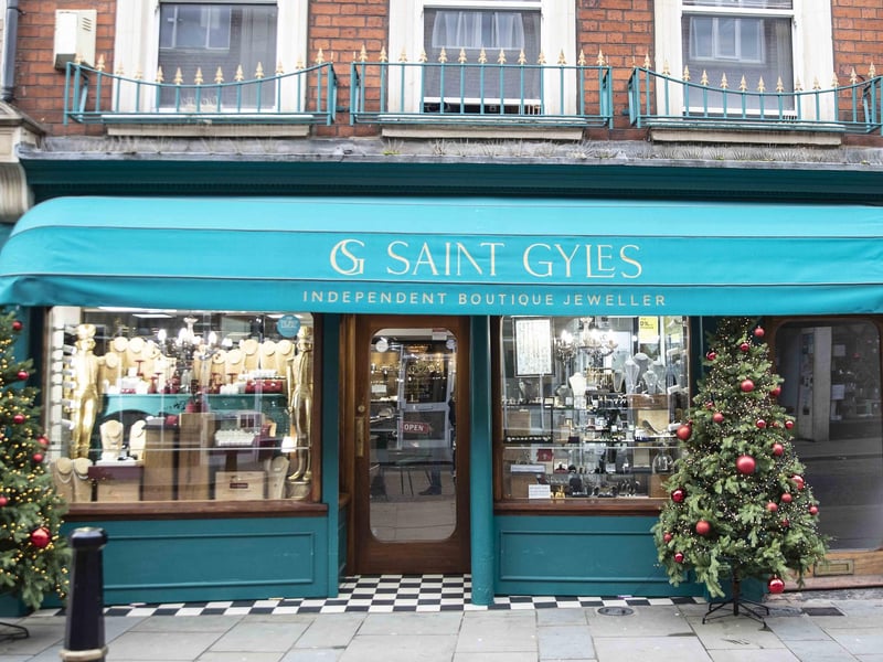 St Giles’ Street was closed to traffic to allow shoppers to walk freely down the road, which created a welcoming, community feel.