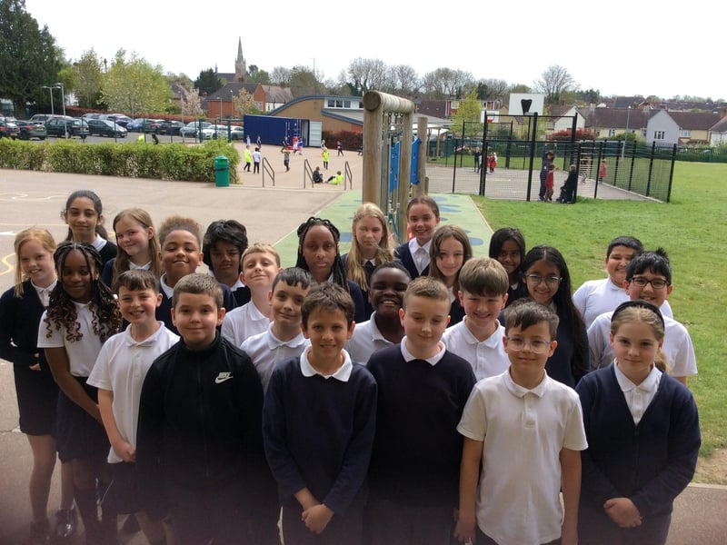 Year 6 leavers from 6ND at Kingsley Primary School.