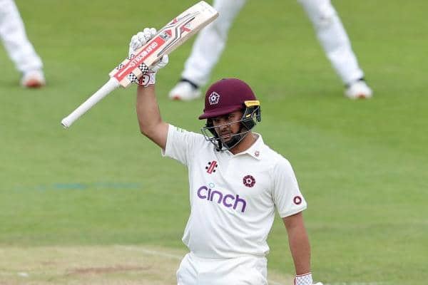 Ricardo Vasconcelos has been named in the Northamptonshire squad for the clash with Glamorgan
