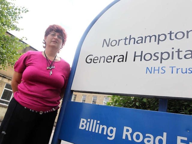 2010 - Julie King who is a medical secretary at Northampton General Hospital, she is doing a parachute jump in aid of Northampton General Hospital Trust Fund.