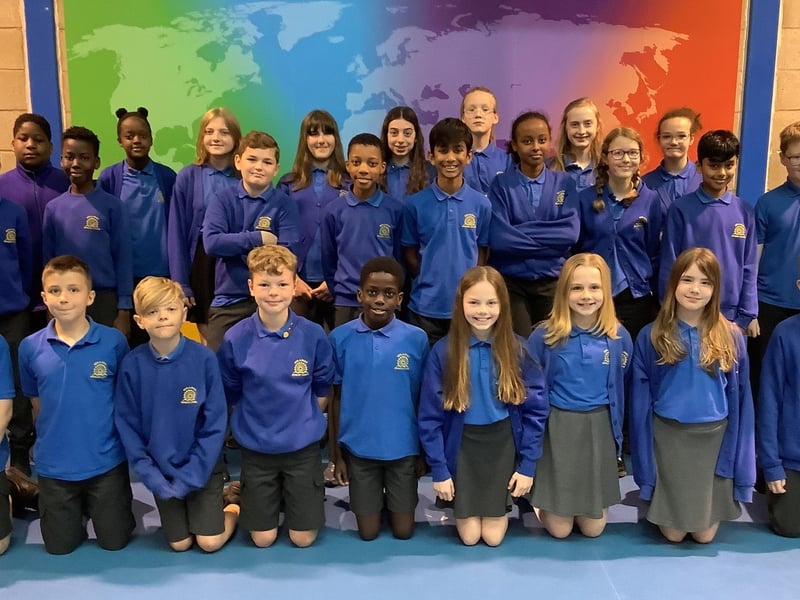 Year 6 leavers from class 6JB at Millway Primary School.