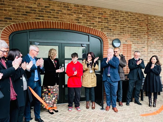 New facilities at a special school in Tiffield were officially opened on Wednesday November 19.