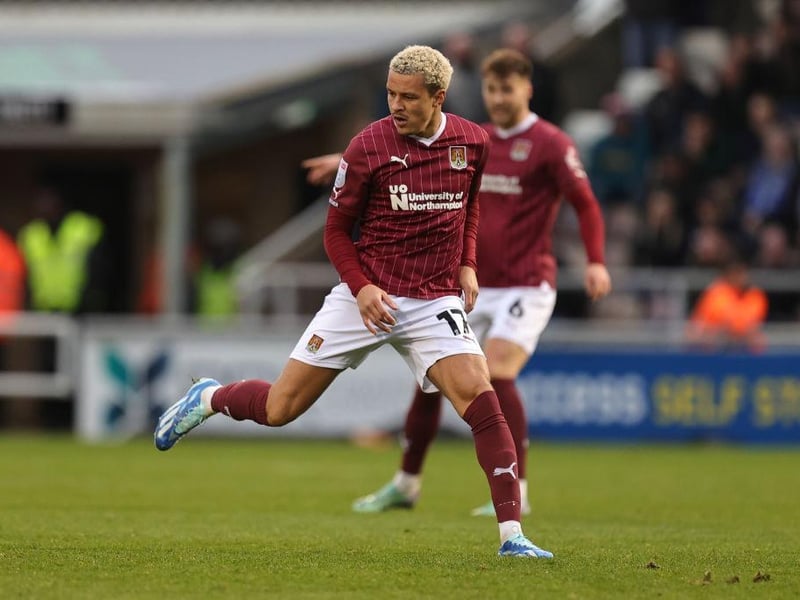 A welcome return to the side and he added energy to Cobblers at a time when they needed it... 6.5