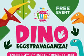 Dino Eggstravaganza at Weston Favell Shopping centre
