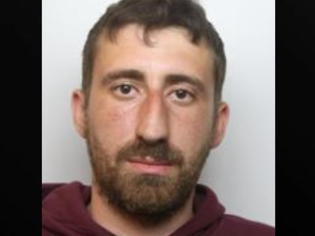Murascu, aged 34, of Corby, is wanted on warrant after failing to appear at Crown Court in 2019 after being charged with the possession of an offence weapon. Incident number: 19000427743