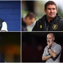 Four managers all hoping to guide their teams to promotion, either automatically or through the play-offs.