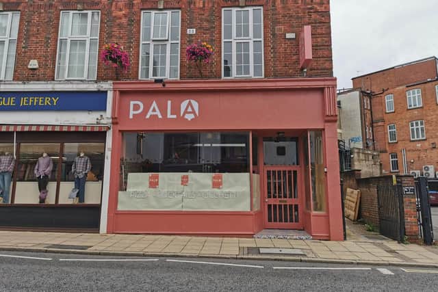 Pala is the brainchild of two popular hospitality businesses that have joined forces to open a restaurant – Santina’s Woodfired Pizza Co. and Saints Coffee. Photo: Logan Macleod.