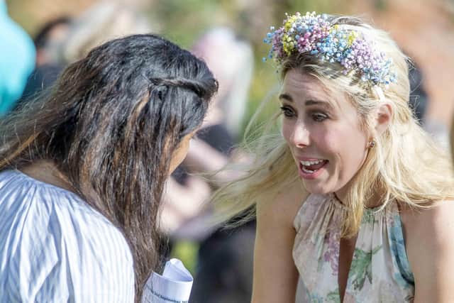 The event was co-organised by Delapre Abbey and high-performance coach Lucienne Shakir. Photo: Kirsty Edmonds.