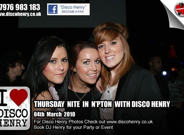 Nostalgic pictures from a night out at Roadmender