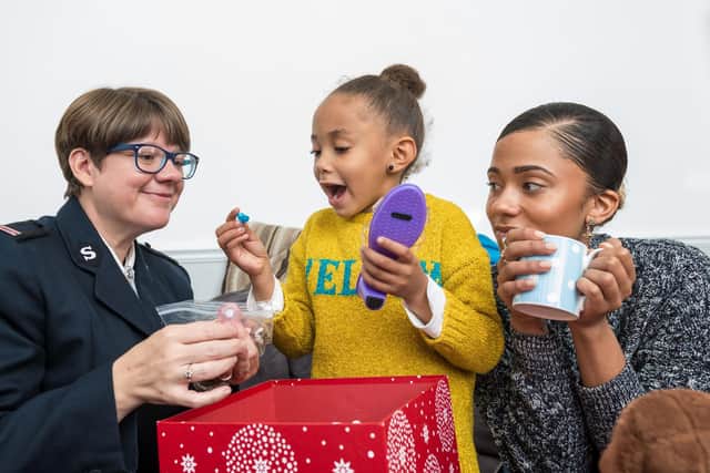 Help The Salvation Army make  Christmas a joyous experience to many.