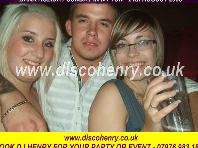 Nostalgic photos from a night out in town 18 years ago