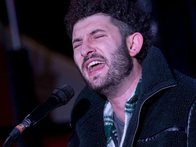 Northampton-born singer-songwriter Billy Lockett joined the fun as the town switched on Christmas lights on Saturday (November 28).