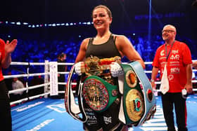 Chantelle Cameron is the undisputed world champion at super lightweight