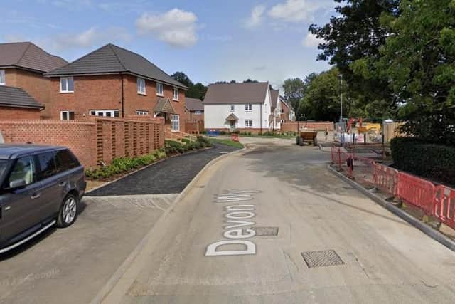 Police officers attended Devon Way, Northampton, at about 12.25pm yesterday (Tuesday, January 6), following reports of an alleged assault at a residential address.