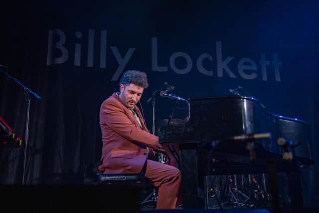 Billy Lockett performing at the Islington Assembly Hall, London, on Tuesday, November 1, 2022. Photo by David Jackson.