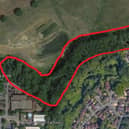 According to Taylor Wimpey, this is the approximate area where the hybrid black poplar trees will be felled. The boundary generally follows the north of the Billing Brook.