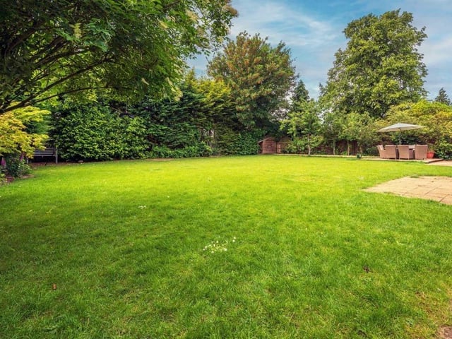 The detached family home is in a "sought after" location.