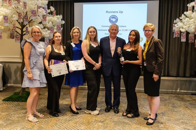 Commsave Credit Union were runners up, raising over £3,000 for The Air Ambulance Service.