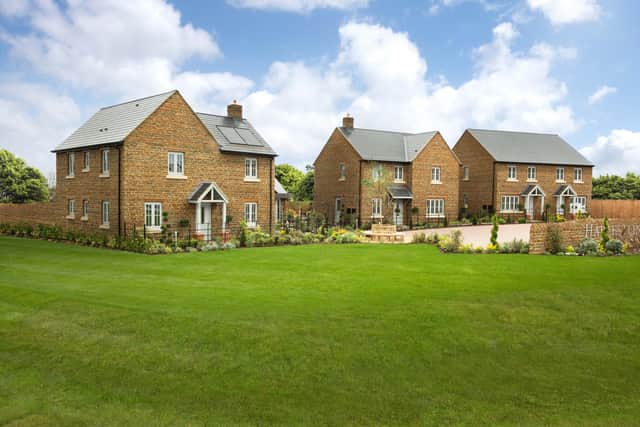 First time buyers are encouraged to look at newly released homes on the Harlestone Grange development. Photo: Barratt Homes.