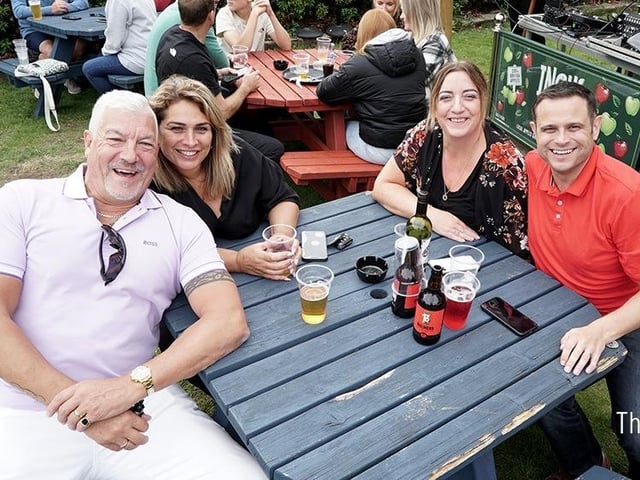 Hundreds flocked to the popular village pub over the August Bank Holiday weekend