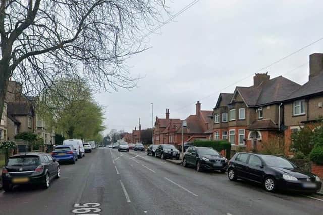 The incident happened in Kingsthorpe Grove.