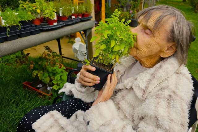 Residents from Elm Bank care home embrace the great out doors and all it has to offer