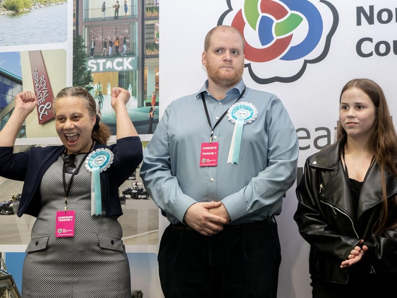 West Northamptonshire Council election count