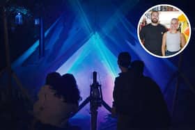 Emma and Mason Vidaurri run Figment Creative Works, which they launched when they arrived in the county at the start of 2025, and they are the two-person team behind Forest of Secrets.