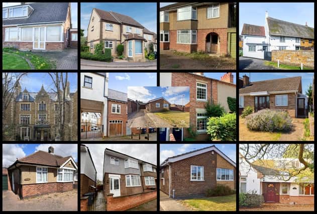 Some of the Northampton properties that have seen asking prices reduced by up to £65,000 in recent weeks