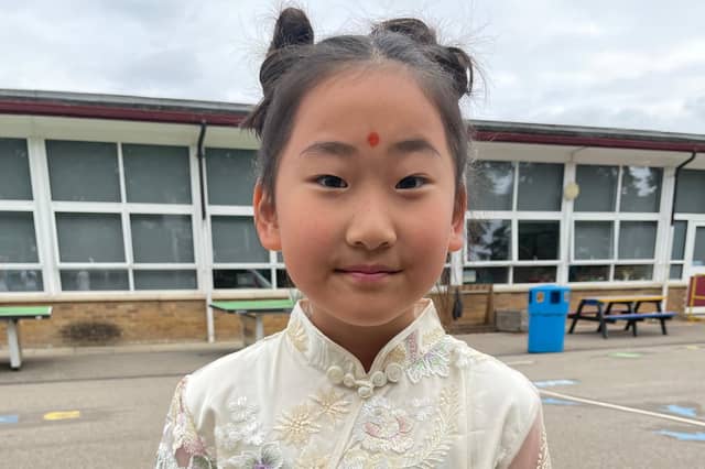 Pupils enjoyed representing their heritage during the school's Culture Week.