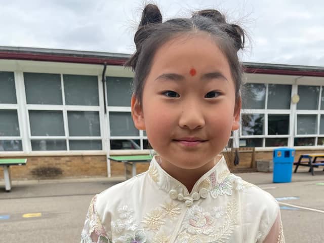 Pupils enjoyed representing their heritage during the school's Culture Week.