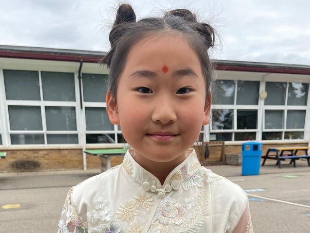 Pupils enjoyed representing their heritage during the school's Culture Week.